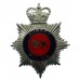 Surrey Police Enamelled Helmet Plate - Queen's Crown