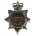 Surrey Police Enamelled Helmet Plate - Queen's Crown