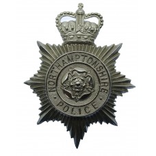 Northamptonshire Police Helmet Plate - Queen's Crown