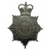 Derbyshire Constabulary Helmet Plate - Queen's Crown