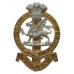 Queen's Royal Regiment Anodised (Staybrite) Cap Badge