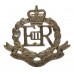 EIIR Royal Military Police (R.M.P.) Officer's Silvered Cap Badge