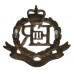 EIIR Royal Military Police (R.M.P.) Officer's Silvered Cap Badge