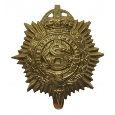 Army Service Corps (A.S.C.) WW1 Non Voided Economy Cap Badge