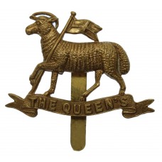 The Queen's (Royal West Surrey) Regiment WW1 All Brass Economy Ca