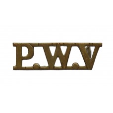 South Lancashire Regiment (P.W.V.) Shoulder Title