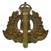 Suffolk Regiment WW1 All Brass Economy Cap Badge