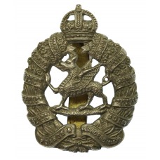 1st Bn. Monmouthshire Regiment Cap Badge - King's Crown