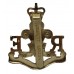 Royal Monmouthshire Royal Engineers Anodised (Staybrite) Cap Badge 