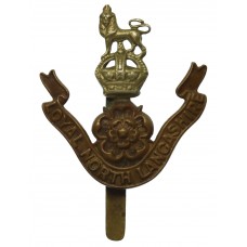 Loyal North Lancashire Regiment Cap Badge - King's Crown