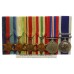 WW2 and Royal Navy Long Service & Good Conduct Medal and Bar Group of Six - Petty Officer J.C.B. Love, Royal Navy