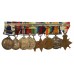 WW1 and WW2 Royal Navy Long Service & Good Conduct Medal and Bar Medal Group of Nine - Chief Petty Officer Sto. Mech. W.J. Toms, Royal Navy