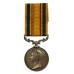 South Africa 1877-79 Medal (No Clasp) - Dom 3rd Class C.A. Saunders, Royal Navy, HMS "Tenedos"