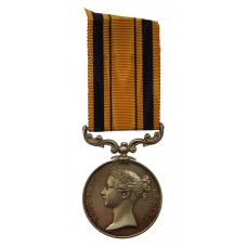 South Africa 1877-79 Medal (No Clasp) - Able Seaman T.W. Smith, Royal Navy, HMS Euphrates