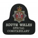 South Wales Police Cloth Bell Patch Badge