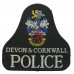 Devon & Cornwall Police Cloth Bell Patch Badge