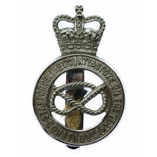 Staffordshire County & Stoke-on-Trent Constabulary Cap Badge - Queen's Crown