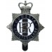 Cumbria Constabulary Enamelled Star Cap Badge - Queen's Crown