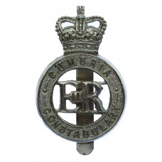 Cumbria Constabulary Cap Badge - Queen's Crown