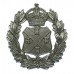 Plymouth City Police Wreath Cap Badge - King's Crown