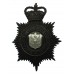 East Riding of Yorkshire Constabulary Night Helmet Plate - Queen's Crown