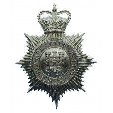 Norwich City Police Helmet Plate - Queen's Crown