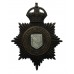 Cambridgeshire Constabulary Black Helmet Plate - King's Crown