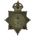 Northumberland Constabulary Night Helmet Plate - King's Crown