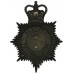 Gwynedd Constabulary Night Helmet Plate - Queen's Crown