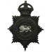 Surrey Constabulary Night Helmet Plate - King's Crown