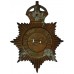 Surrey Constabulary Night Helmet Plate - King's Crown