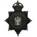 Scarborough Borough Police Night Helmet Plate - King;s Crown