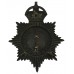 Lancashire Constabulary Night Helmet Plate - King's Crown