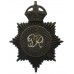 George VI Gloucestershire Constabulary Black Helmet Plate