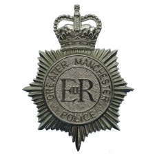 Greater Manchester Police Helmet Plate - Queen's Crown