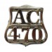 Ayrshire Constabulary Epaulette/Collar Badge