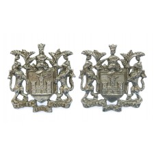 Pair of Wigan Borough Police Collar Badges