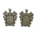 Pair of Blackpool Police Coat of Arms Chrome Collar Badges