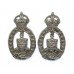 Pair of Blackpool Police Collar Badges - King's Crown