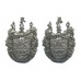 Pair of Wallasey Borough Police Collar Badges 