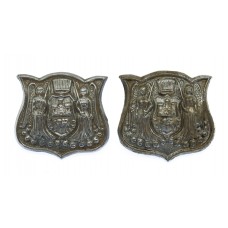 Pair of Norwich City Police Collar Badges