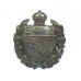 Norfolk Constabulary Chrome Collar Badge - King's Crown