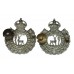 Pair of Berkshire Constabulary Chrome Collar Badges - King's Crown