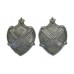 Pair of St. Albans City Police Collar Badges