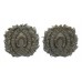 Pair of Rutland County Police Chrome Collar Badges