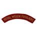 Royal Welch Fusiliers (ROYAL WELCH FUSILIERS) Cloth Shoulder Title