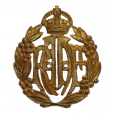 Royal Australian Air Force (R.A.A.F.) Cap Badge - King's Crown