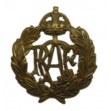 Royal Canadian Air Force (R.C.A.F.) Cap Badge - King's Crown