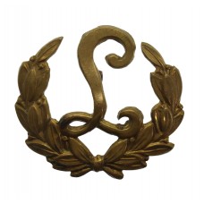 British Army Gun Layer Proficiency Brass Arm Badge