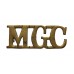 Machine Gun Corps (M.G.C.) Shoulder Title